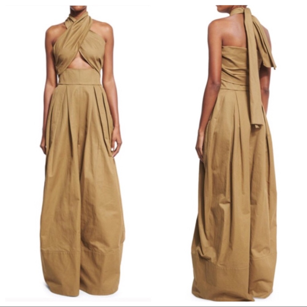 Rosie Assoulin Artichoke Hearts Jumpsuit Sz 2